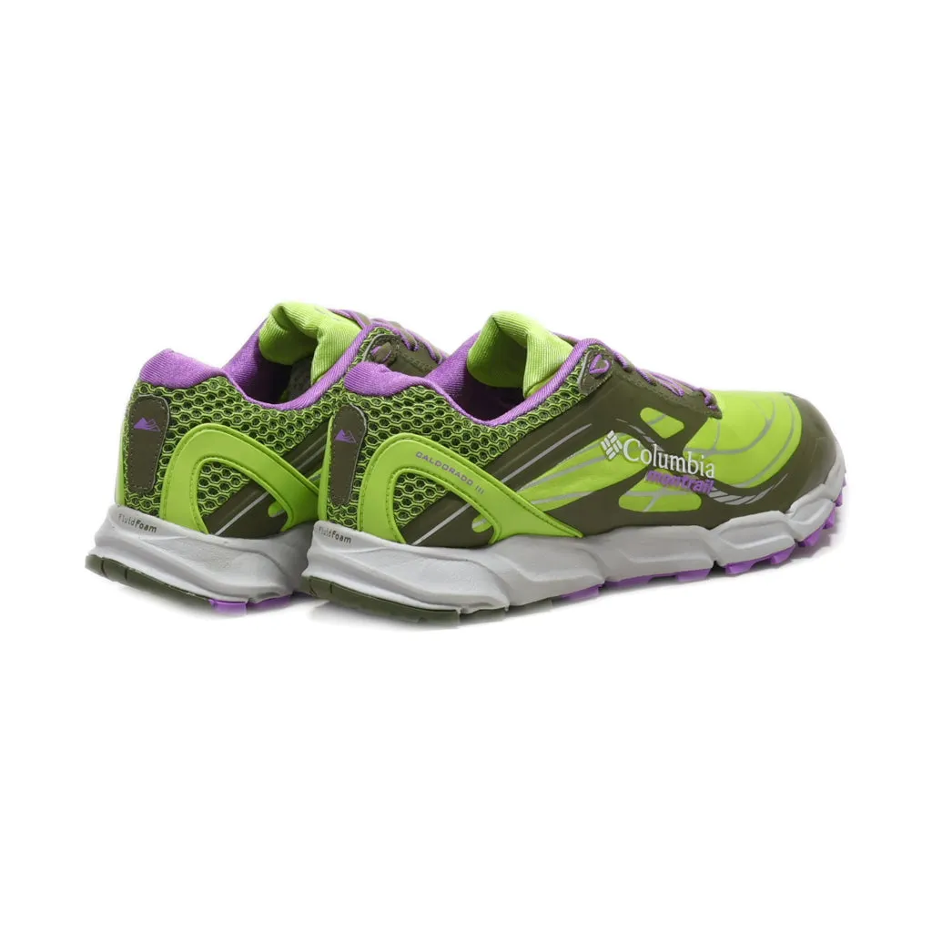 Columbia Caldorado Iii Sport Shoes Leather Green Colour For Men