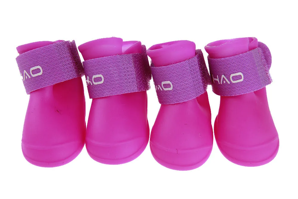 Fun and Festive Waterproof Rain Boots for Dogs