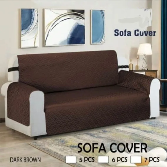 Jersey Quilted Sofa Cover