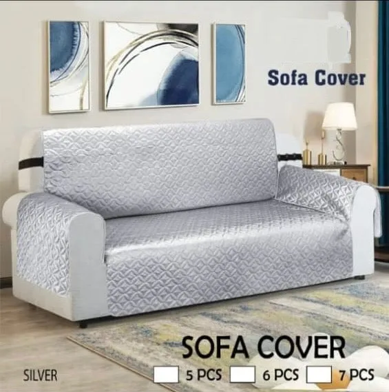 Jersey Quilted Sofa Cover