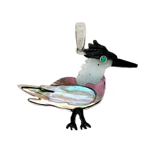 Royal Tern Bird Pendant "The Tern-ing Point"