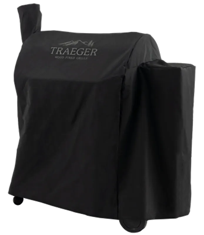 Traeger Pro 780 BAC504 Full-Length Grill Cover, 23-1/2 in W, 42-3/4 in D, 43-1/2 in H, Polyester, Black :EA: QUANTITY: 1