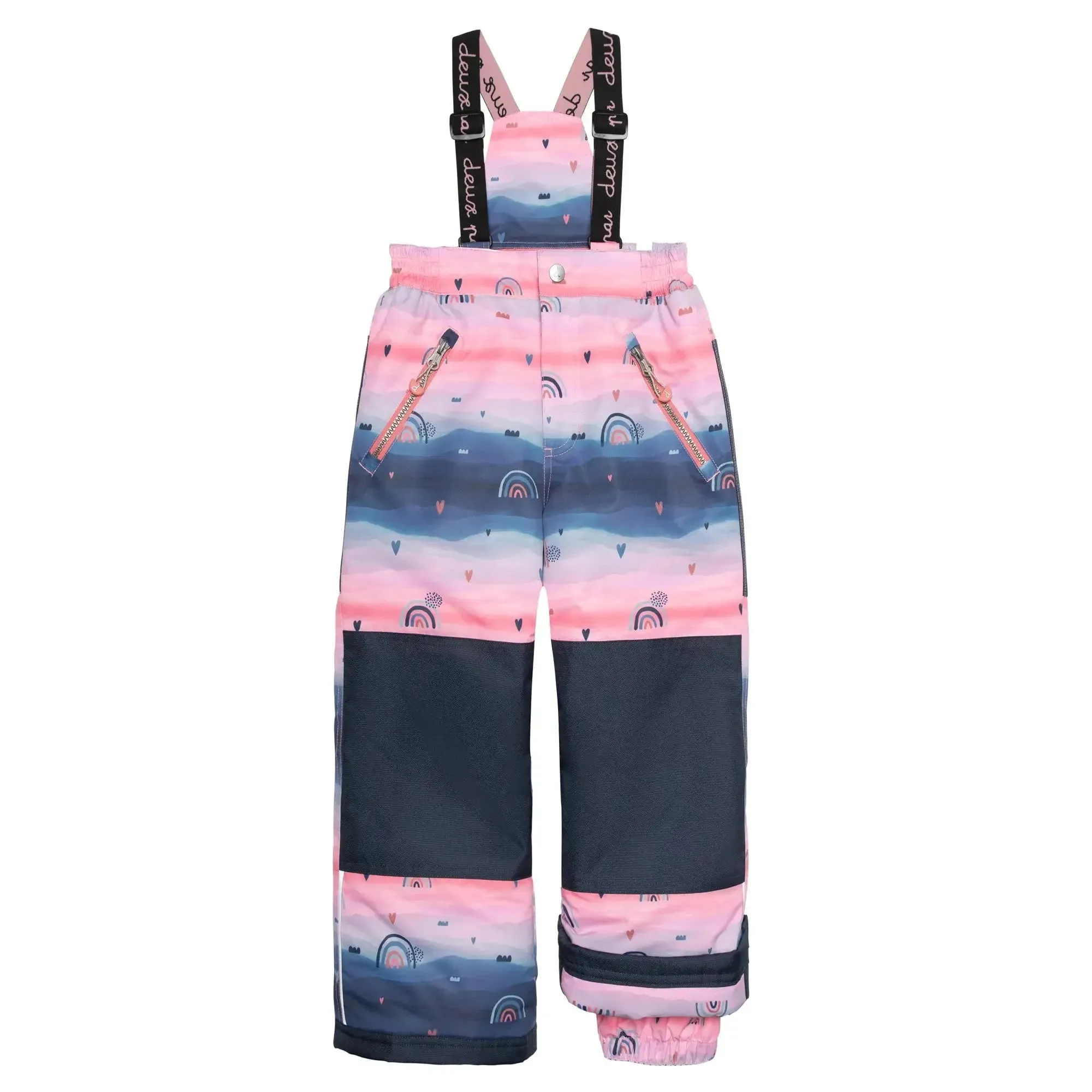 Two Piece Snowsuit Colorblock Jacket With Printed Pant | DEUX PAR DEUX