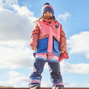 Two Piece Snowsuit Colorblock Jacket With Printed Pant | DEUX PAR DEUX