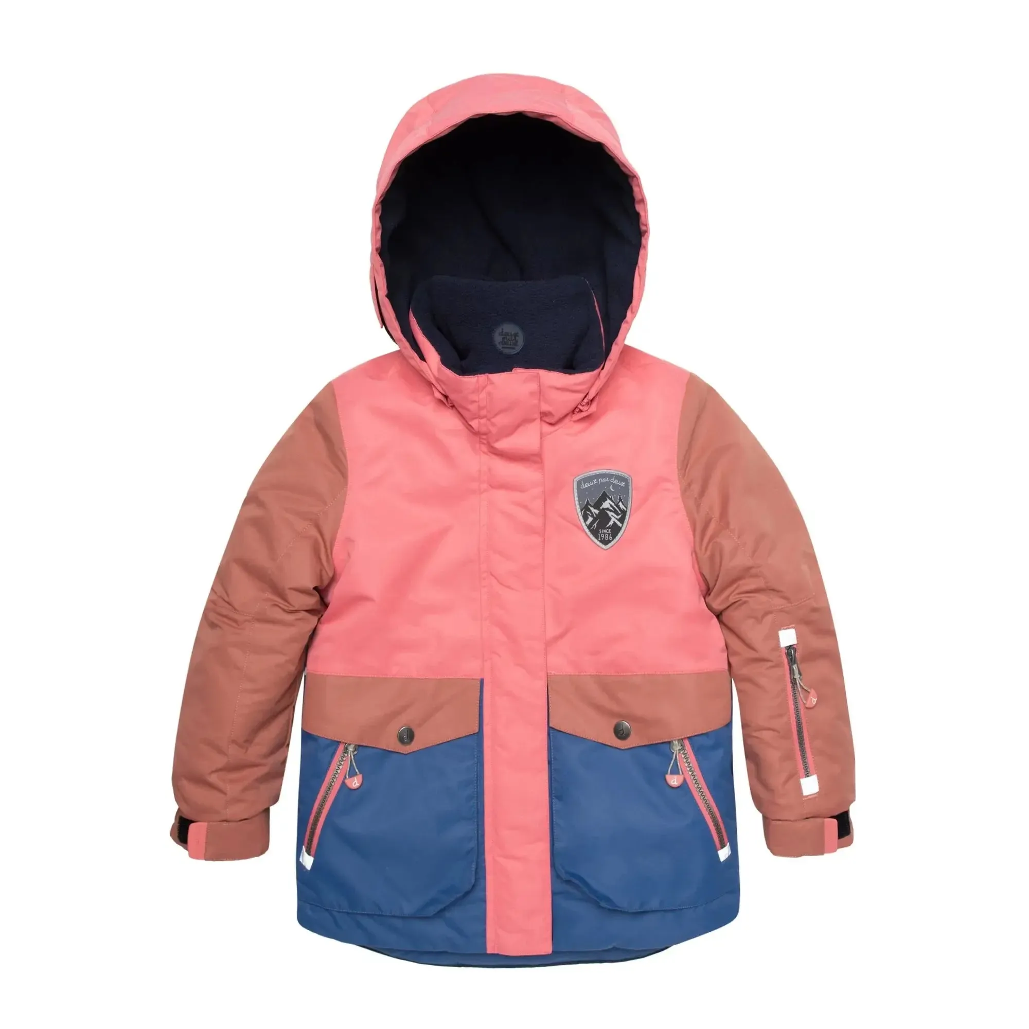 Two Piece Snowsuit Colorblock Jacket With Printed Pant | DEUX PAR DEUX