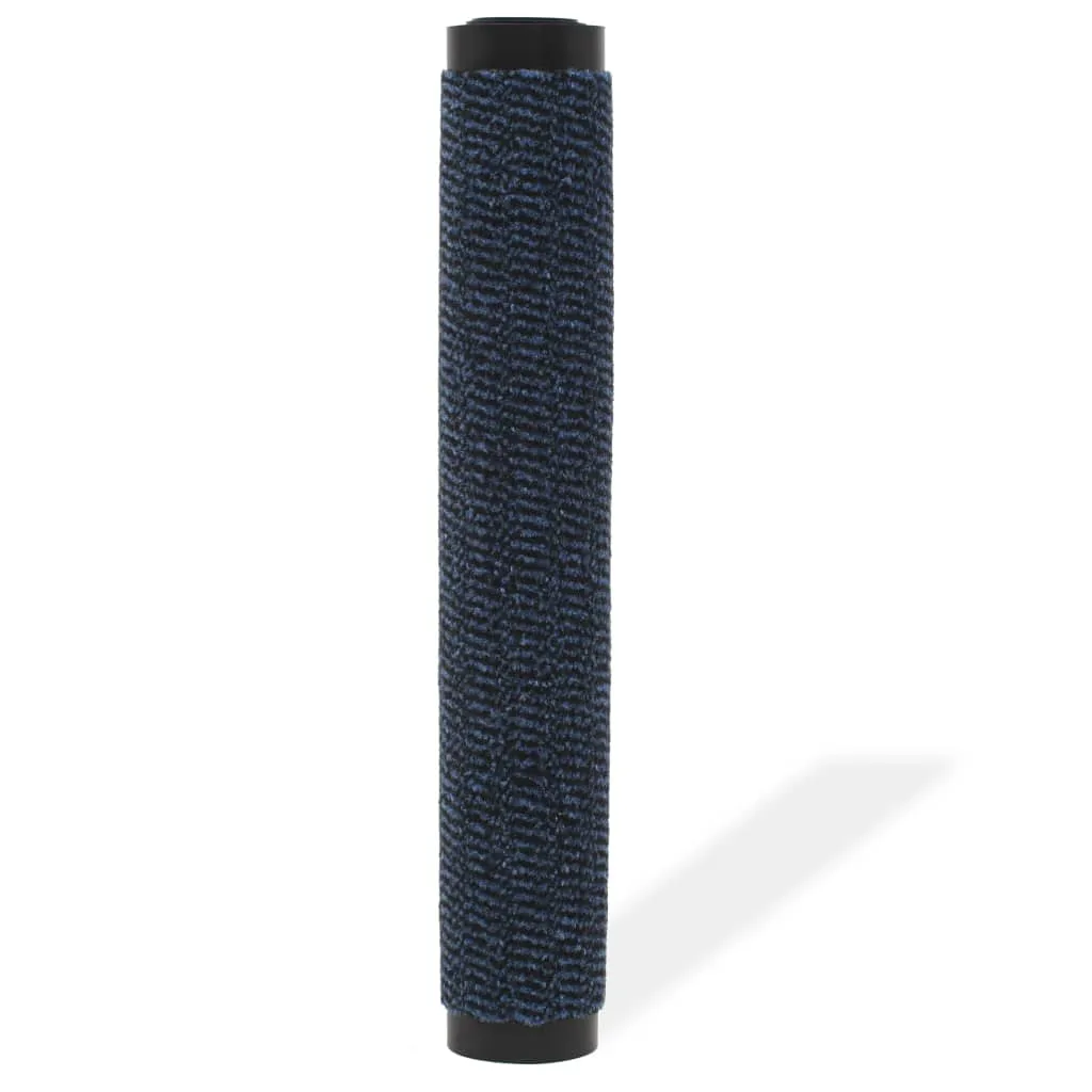 vidaXL Dust Control Mat Rectangular Tufted 120x180 cm Blue