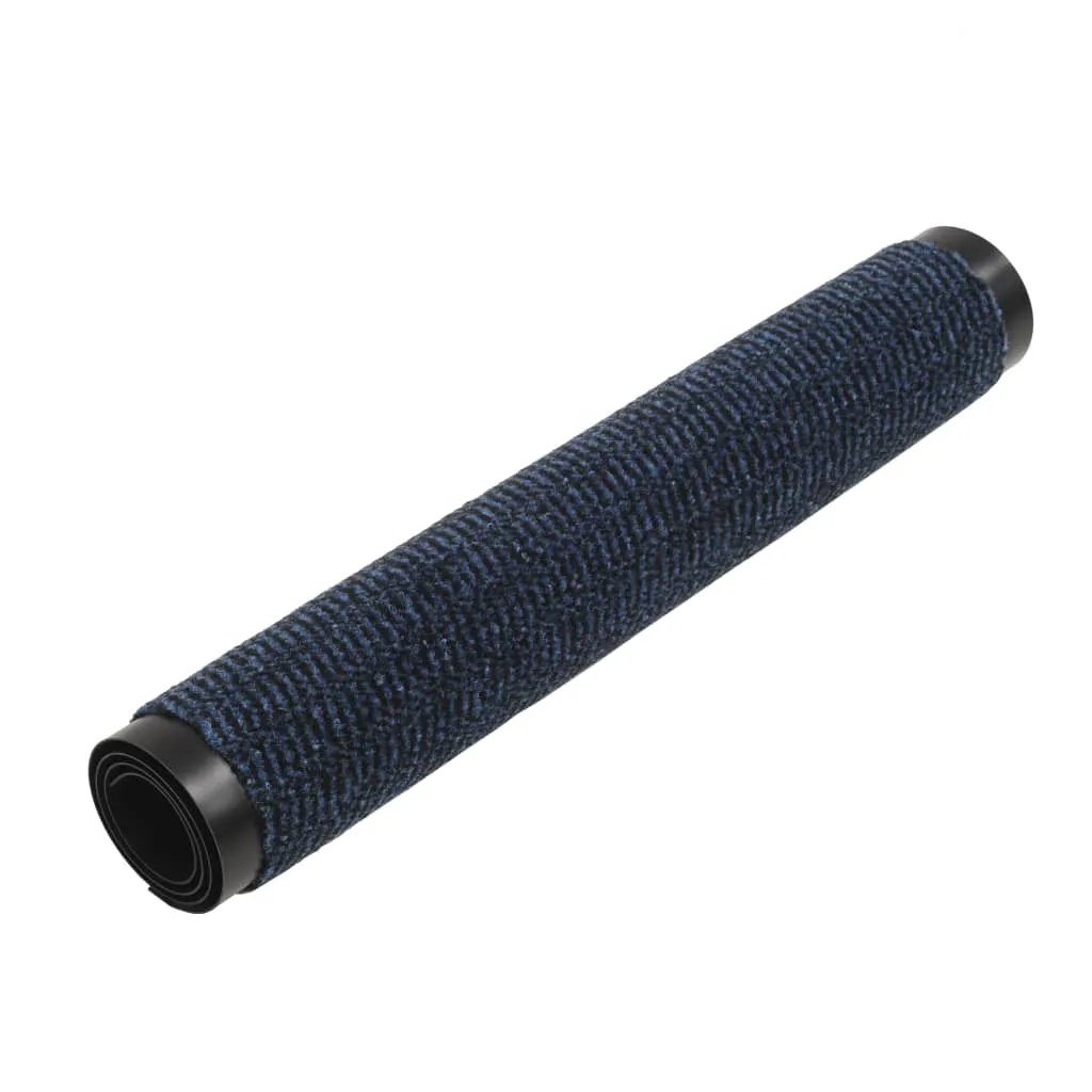 vidaXL Dust Control Mat Rectangular Tufted 120x180 cm Blue