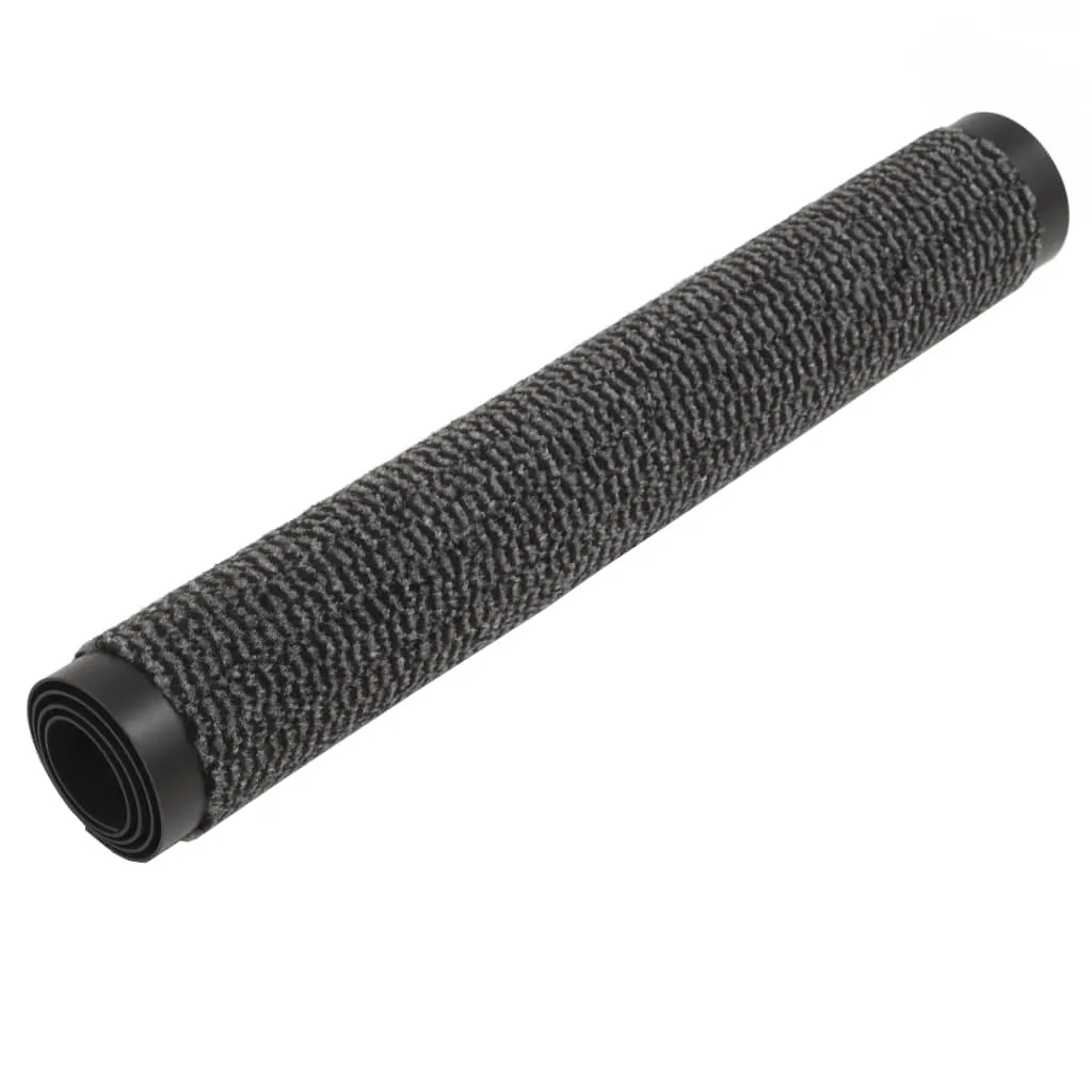 vidaXL Dust Control Mat Rectangular Tufted 90x150 cm Anthracite
