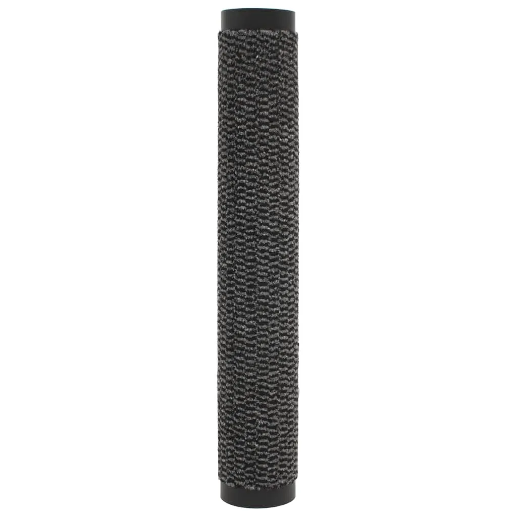 vidaXL Dust Control Mats 2 pcs Rectangular Tufted 40x60 cm Anthracite