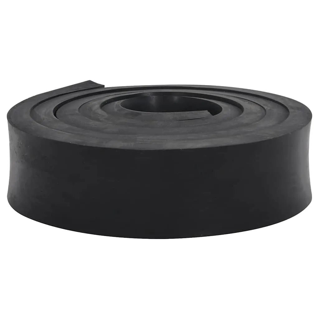 vidaXL Rubber Edge for Snow Plow Black 250x8x2 cm
